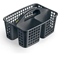 Mery Cesta para Productos de Limpieza- Polipropileno- Gris Oscuro- 23-3x31x19 cm